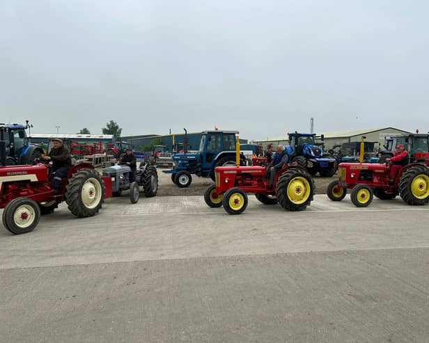 The Louth Lions's annual Tractor Run.