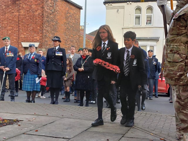 De Aston students led the school contingency