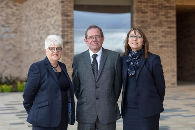 Karen Smith, Tony Kirkham and Deborah Balsdon