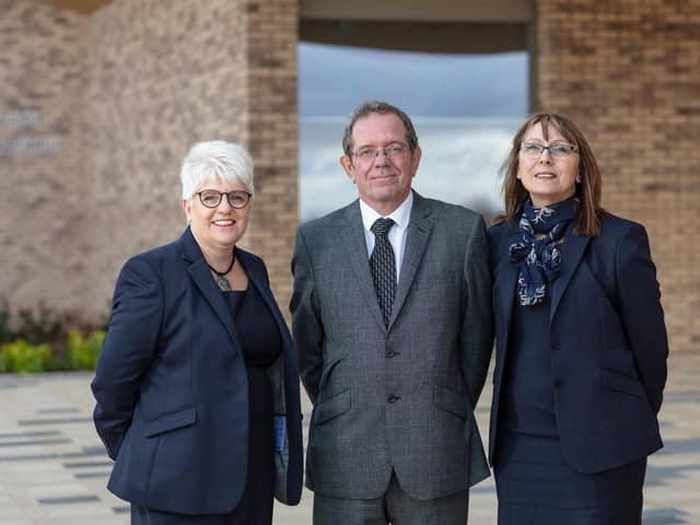 Karen Smith, Tony Kirkham and Deborah Balsdon