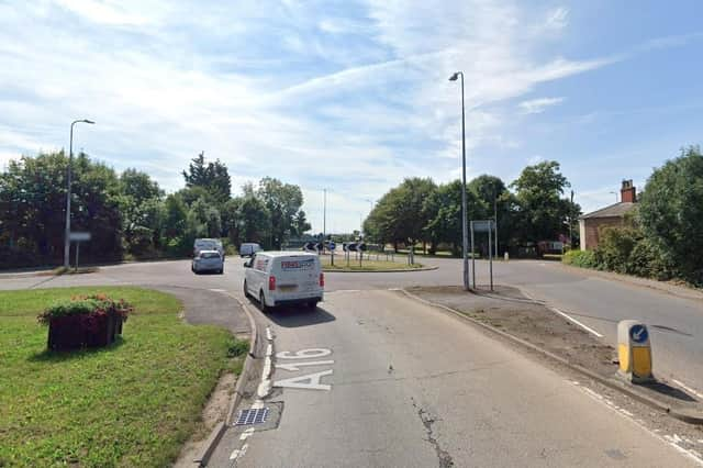 The A16 Kirton roundabout. Image: Google