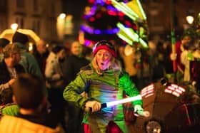 Last year's Christmas Lights Festival in Gainsborough