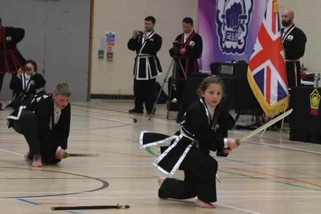 Action from the tournament by Sleaford club member Eleanor Slack.