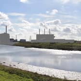 An artist's impression of how the Boston Alternative Energy Waste scheme would look off the banks of the Haven.