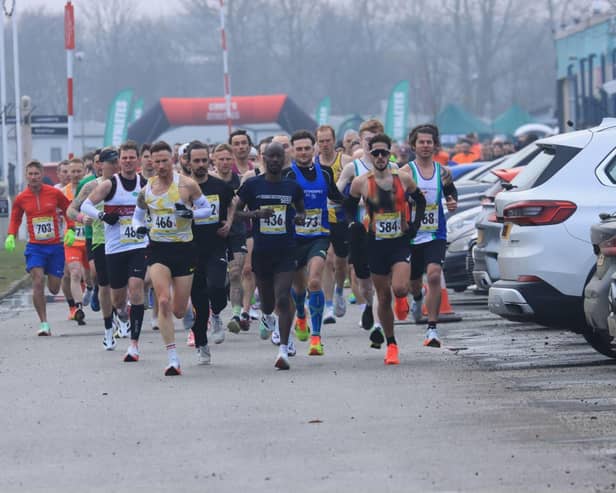 And they are off! The Skegness 10k 2025.