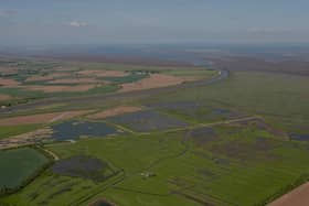 RSPB Frampton Marsh on the edge of The Wash, one of the UK’s most important estuaries for wild birds. Credit: RSPB