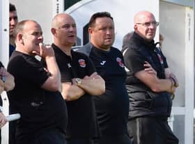 Skegness Town boss Chris Rawlinson believes the pressure is off this weekend.