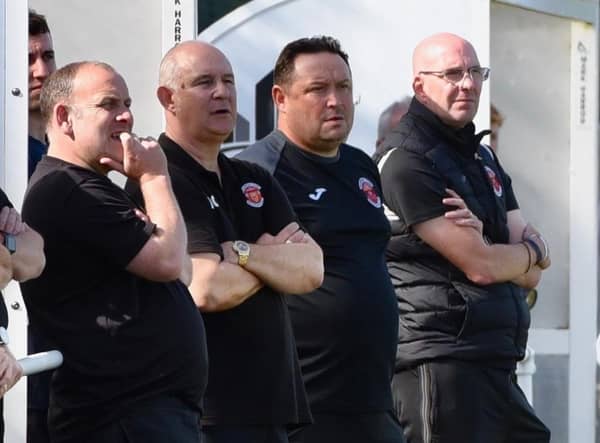 Skegness Town boss Chris Rawlinson believes the pressure is off this weekend.