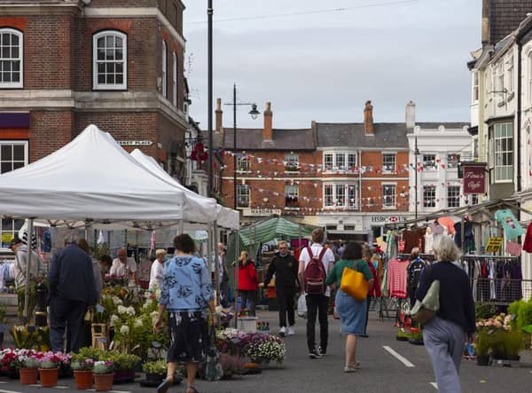 Louth market.