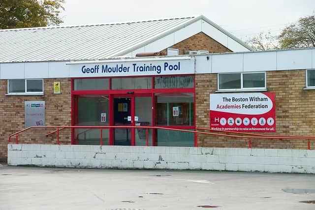 The Geoff Moulder Leisure Centre.