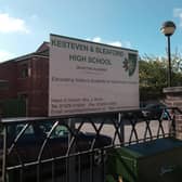 Warnings have been issued after a man in a wig and school uniform approached a pupil outside Kesteven and Sleaford High School.