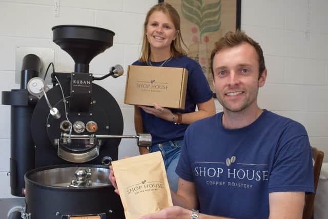 Alex Olivant and Fred Fowler from Shop House Coffee Roastery