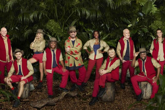 Mike Tindall MBE, Owen Warner, Olivia Attwood, Charlene White, Boy George, Chantelle Douglas, Sue Cleaver, Chris Moyles, Babatúndé Aléshé and Jill Scott MBE