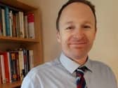 Jude Hunton, Principal of Skegness Grammar School.