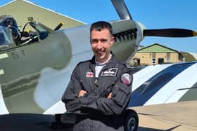 Squadron Leader Mark Long, a father of two, who was killed last year in a plane crash on the very day that he was to conduct a flypast in memory of an RAF crew who lost their lives during the Second World War. (PHOTO BY: RAF Coningsby)