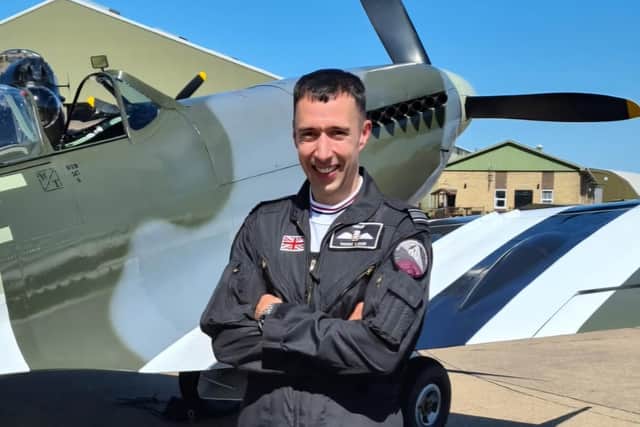 Squadron Leader Mark Long, a father of two, who was killed last year in a plane crash on the very day that he was to conduct a flypast in memory of an RAF crew who lost their lives during the Second World War. (PHOTO BY: RAF Coningsby)