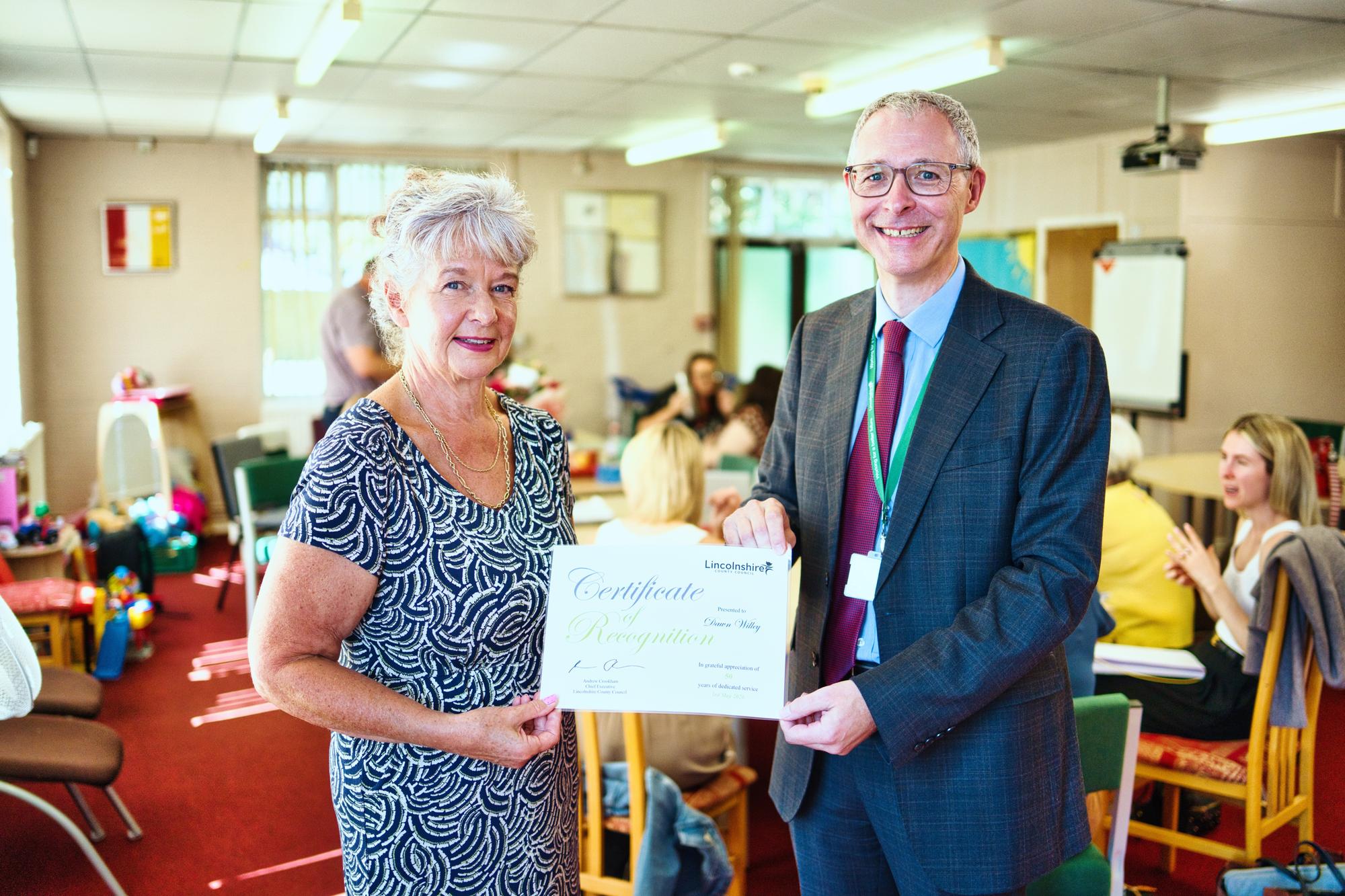 'Invaluable' public servant recognised for 50 years of supporting people ...