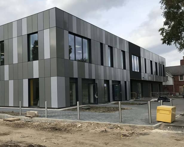 The new building in Horncastle.