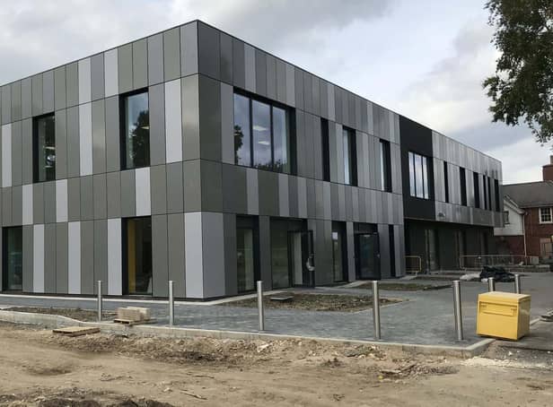 The new building in Horncastle.