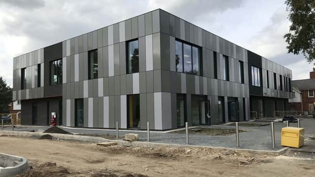 The new building in Horncastle.