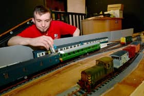 Anthony Terranova with Badachro layout