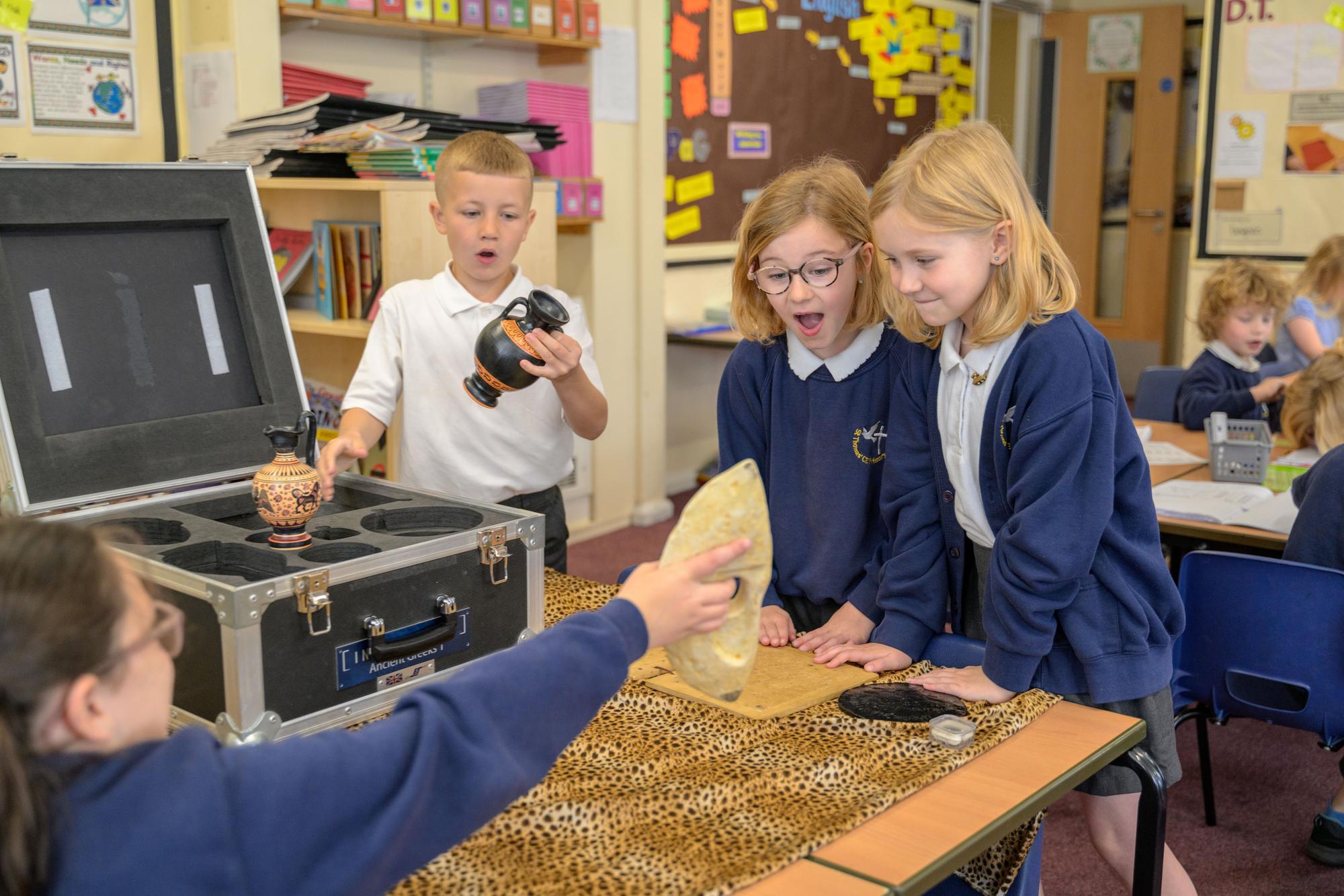 Boston school honoured for work in bringing the world into the classroom