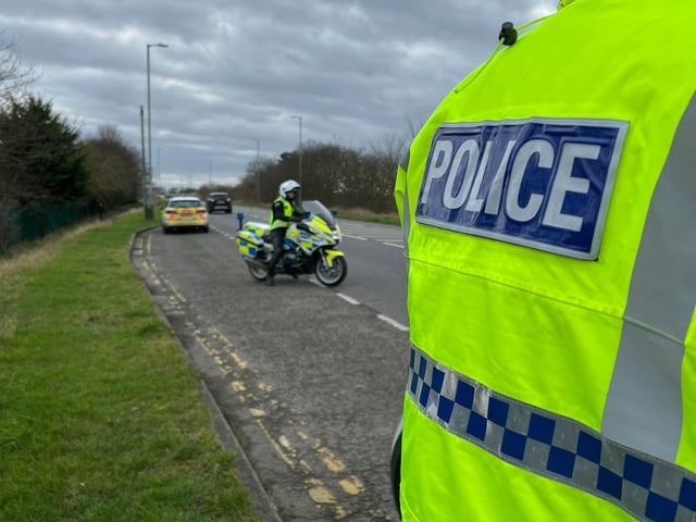 Officers were out on New Year’s Eve with the Roads Traffic Unit, setting up check points in Skegness to deter and prevent drink and drug driving.