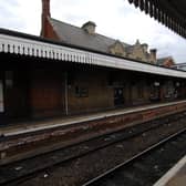 Sleaford railway station. The e-scooter ban comes into force on December 19.