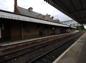 Sleaford railway station. The e-scooter ban comes into force on December 19.