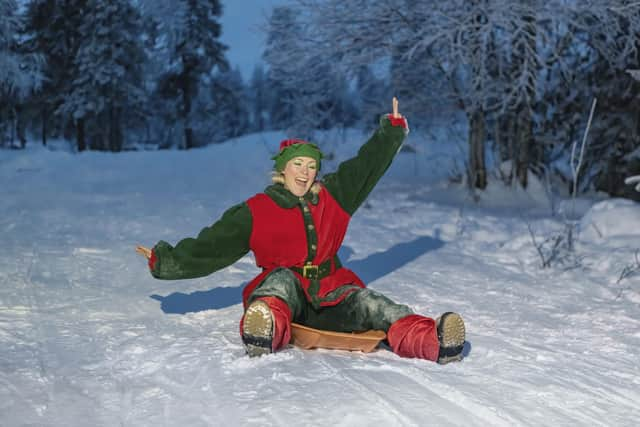 Tobogganing is a real treat (photo: Tiina Törmänen/Canterbury Travel)