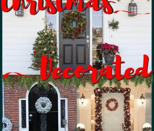 Louth Town Council's Decorated Door Competition.