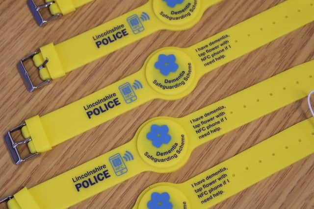 The dementia wristbands.