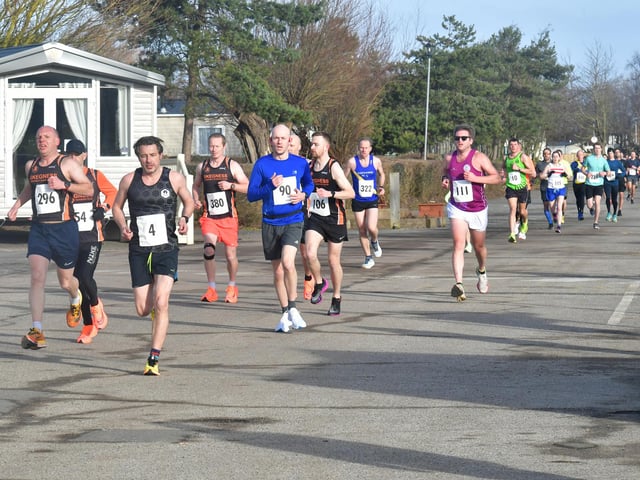 Runners came from all over the region to take part.