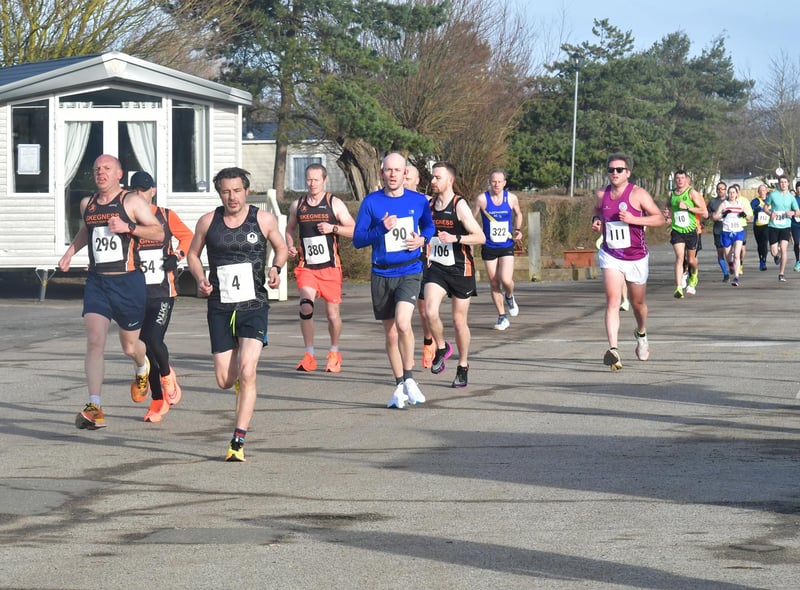 Runners came from all over the region to take part.