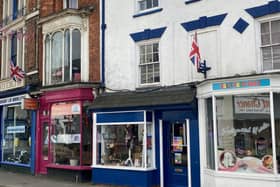 The new Butterfly Hospice shop in Horncastle.