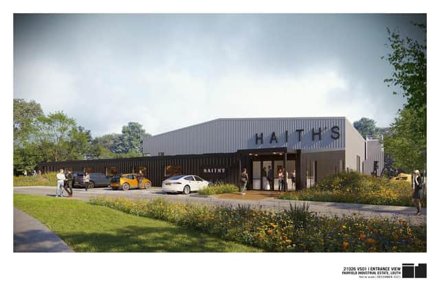 Haith’s bird food is migrating from Grimsby to Louth’s Fairfield Est.