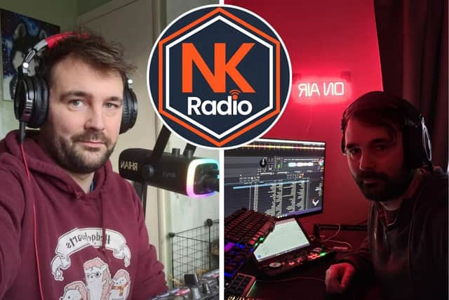 Station manager at NKRadio - Rhian Williams.