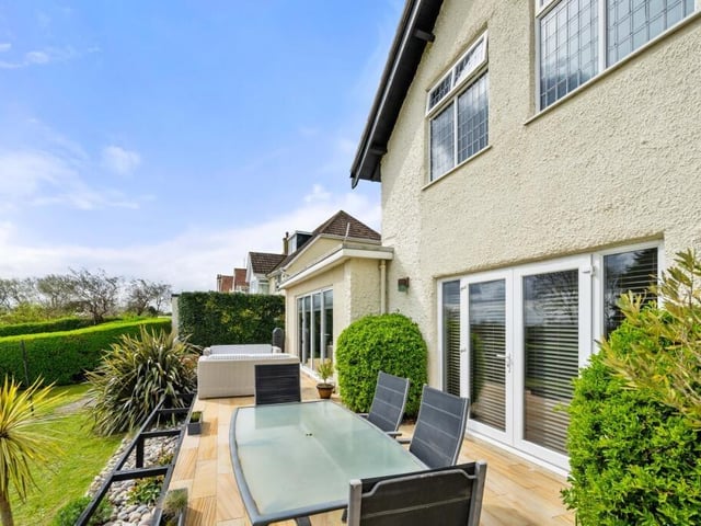 The sun terrace.