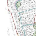 The proposed site plan to build 89 new homes on land to the East of Gaysfield Road, Fishtoft. Picture: Gleeson Regeneration/Boston Borough Council