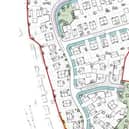 The proposed site plan to build 89 new homes on land to the East of Gaysfield Road, Fishtoft. Picture: Gleeson Regeneration/Boston Borough Council