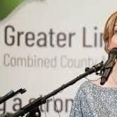 Mayor of Greater Lincolnshire, Dame Andrea Jenkyns.