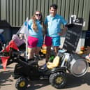 Beth Appleyard - rally secretary and Charlie Featherstone - rally chairman