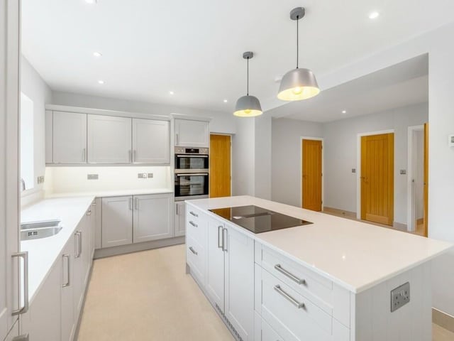 The kitchen.