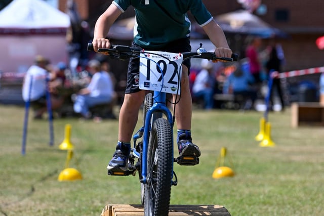 Another youngster on the Go Ride ramps. Photo: Richard Howes Photography