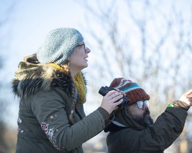 Use your garden or any green space to take part in the RSPB's annual Big Garden Birdwatch activity. Photo: Ben Andrew