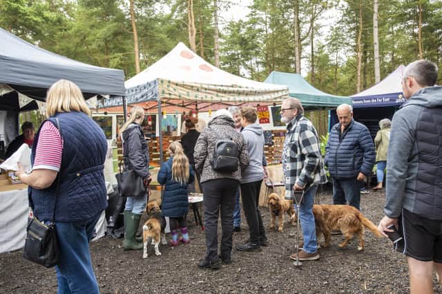 Stourton Woods is a picturesque setting for the Lincolnshire Makers' artisan market (PHOTO BY: Holly Parkinson)