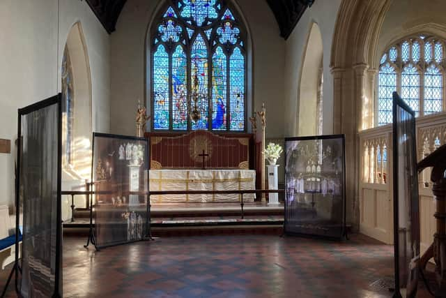 The Wing and a Prayer installation.