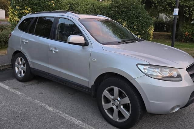 This vehicle was seized during the operation