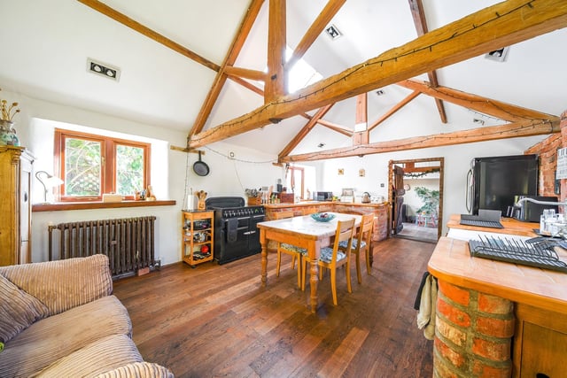 The kitchen/breakfast room.