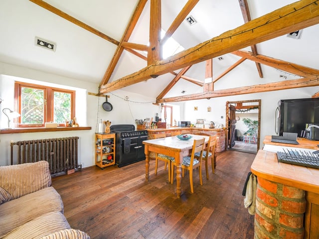 The kitchen/breakfast room.